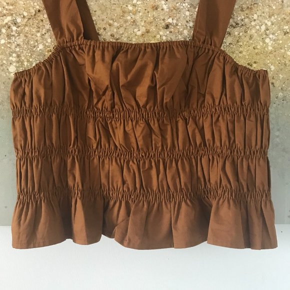 Endless Rose Smocked Ruffle Top (NWT) - Picture 5 of 10